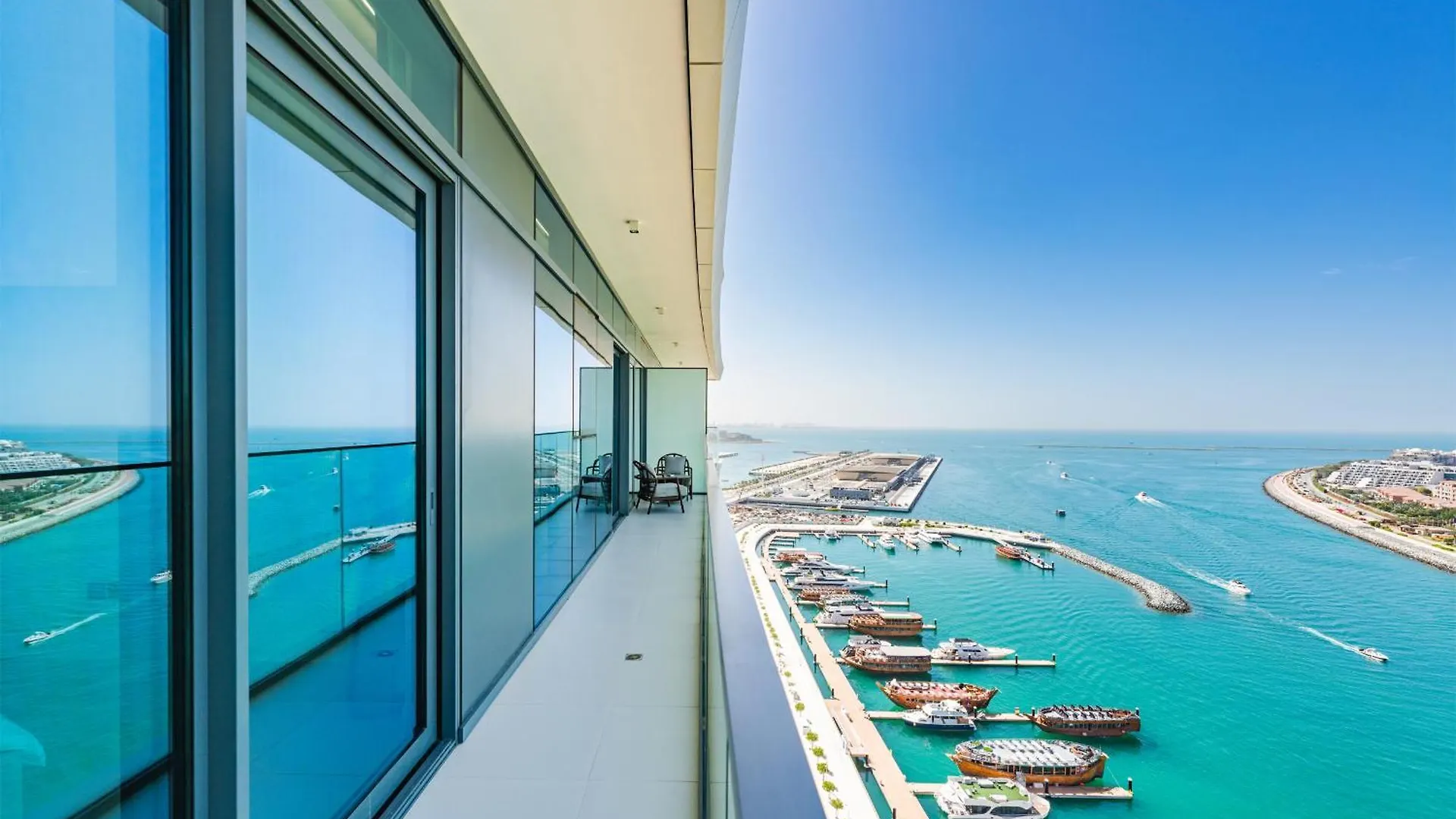 شقة Breathtaking 2 Br- Palm & Sea View دبي