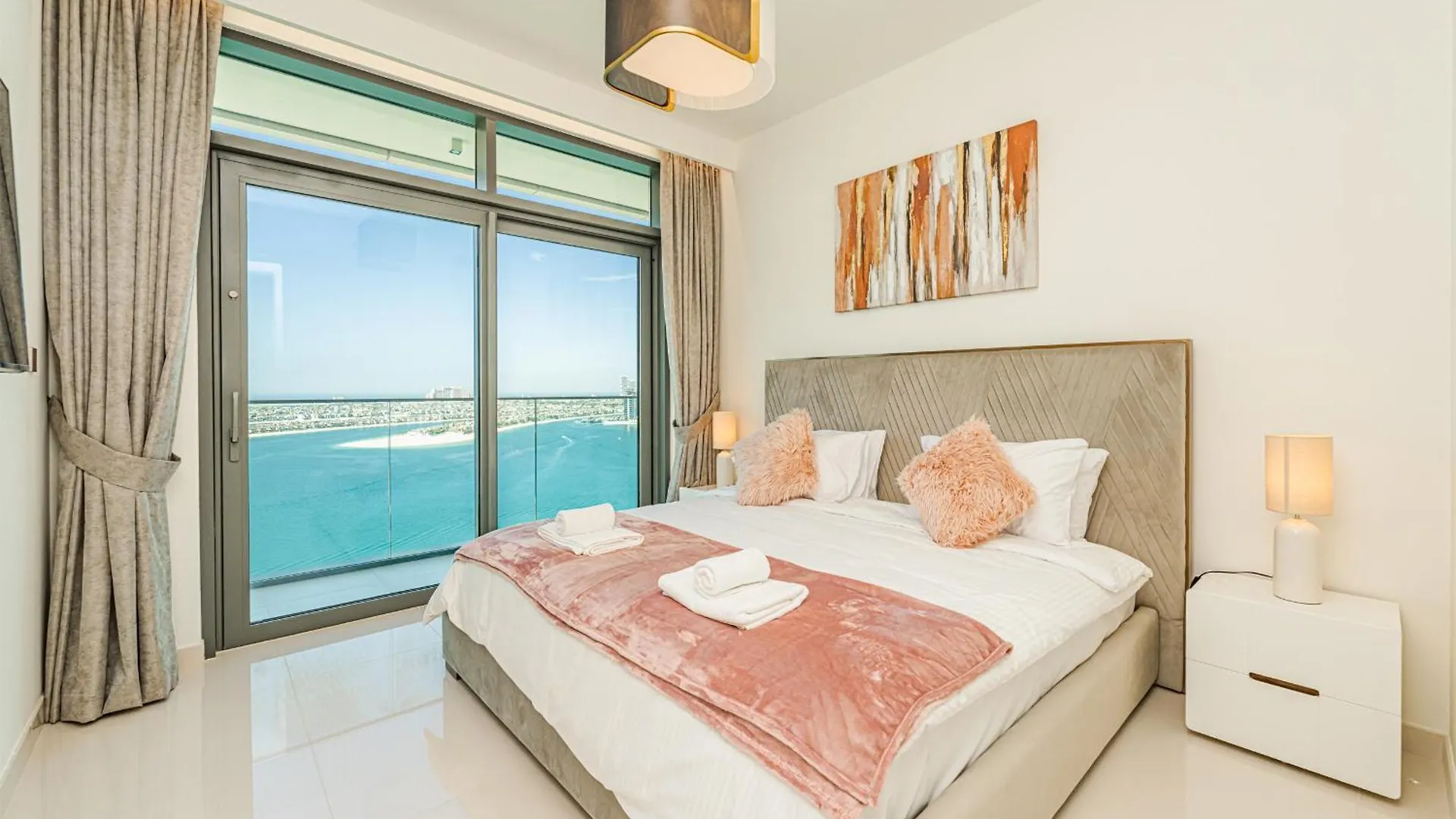 شقة Breathtaking 2 Br- Palm & Sea View دبي