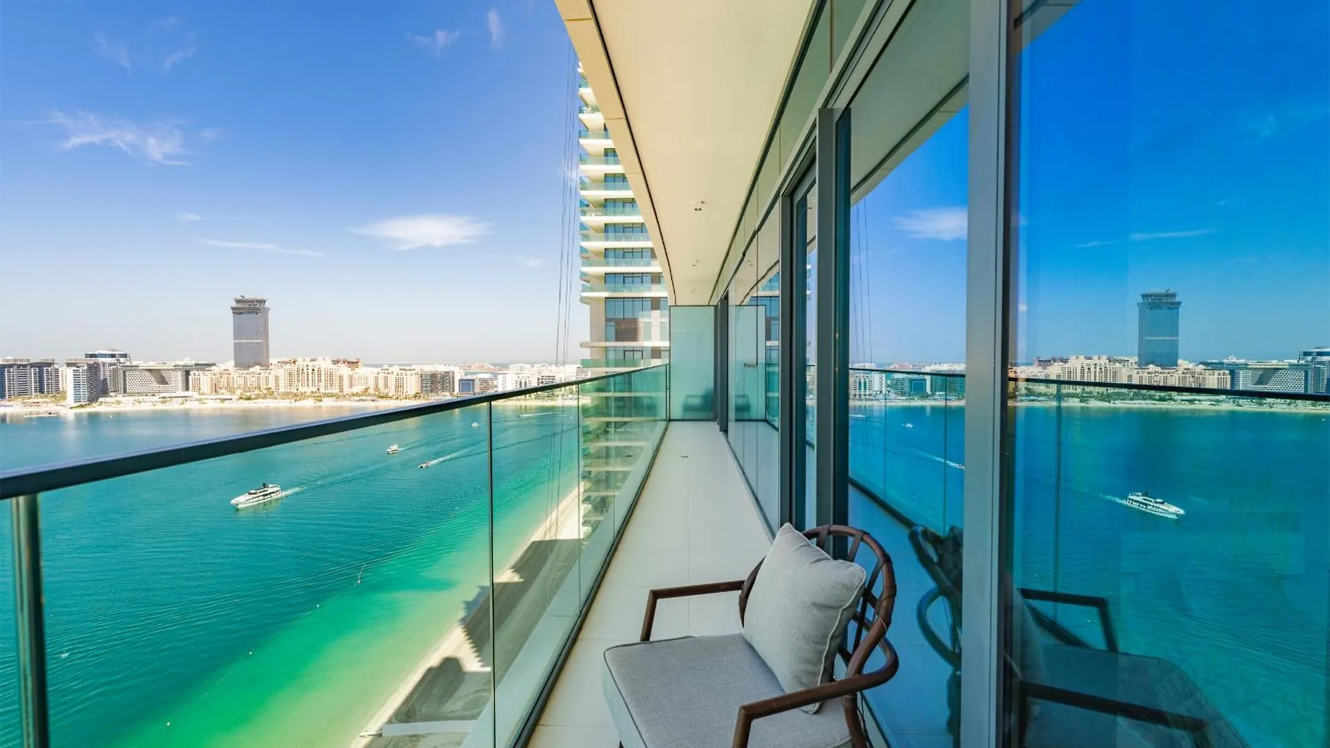 شقة Breathtaking 2 Br- Palm & Sea View دبي