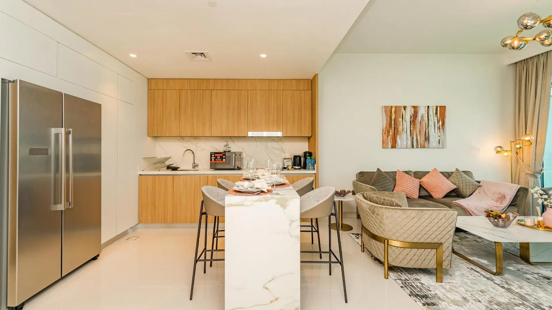 شقة Breathtaking 2 Br- Palm & Sea View دبي