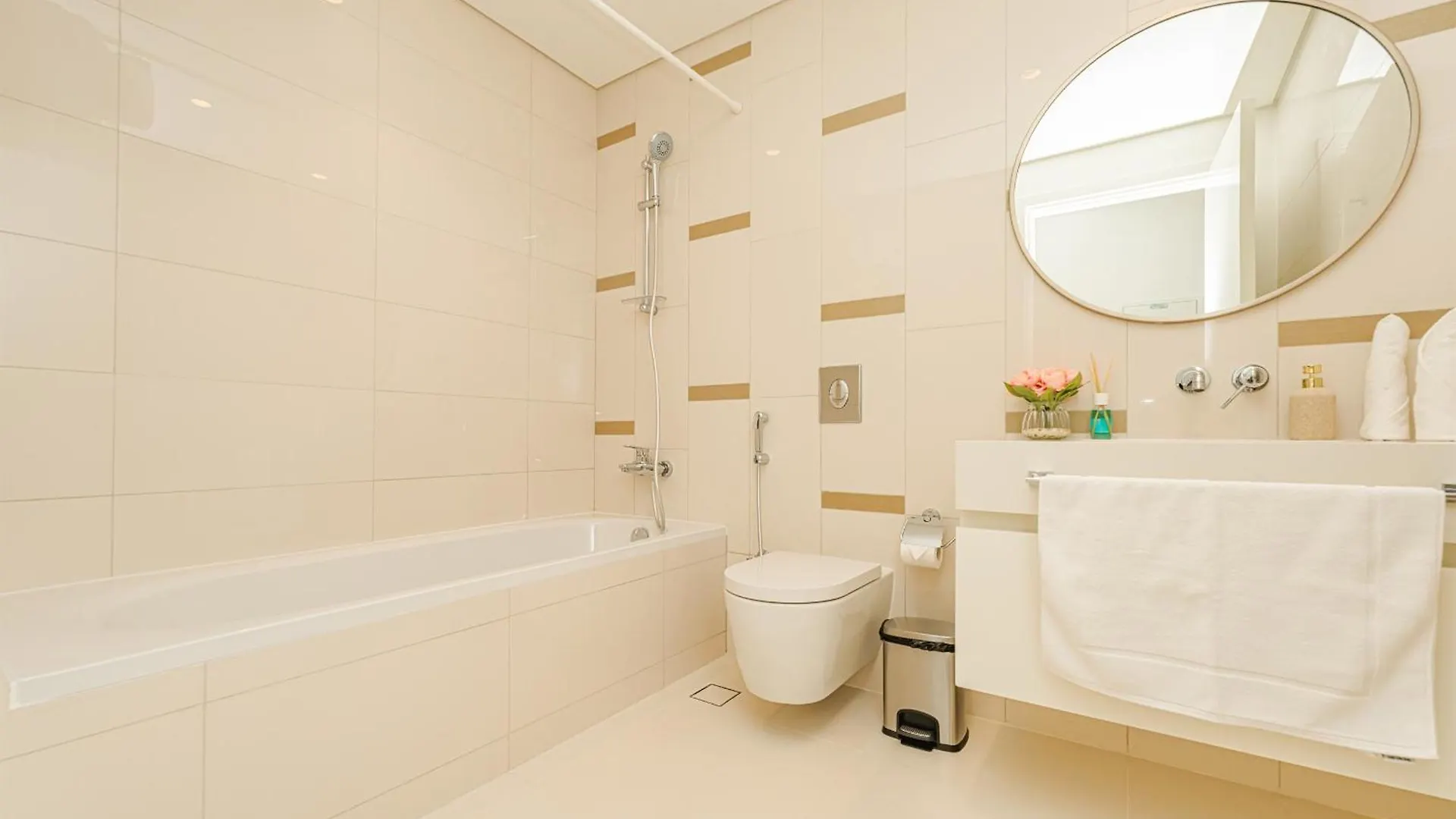 شقة Breathtaking 2 Br- Palm & Sea View دبي 0*,